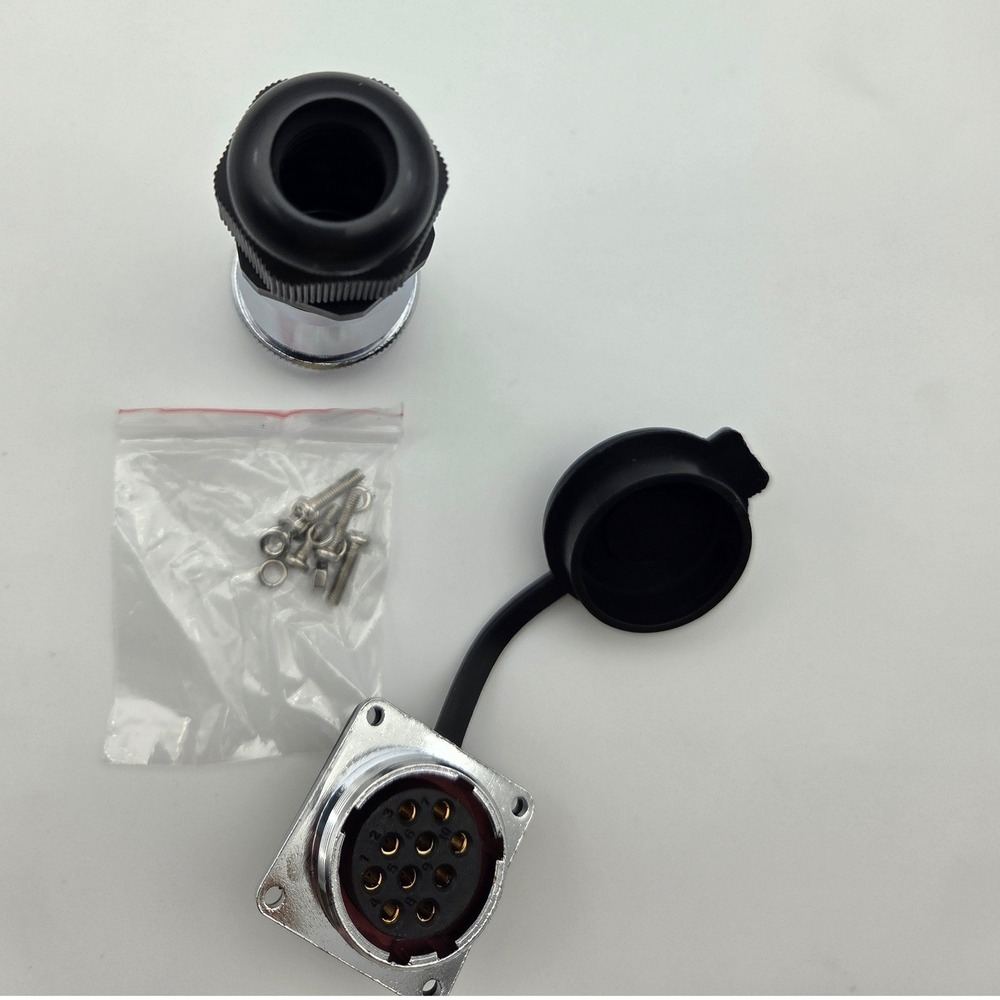 WEIPU WS28 Connector Waterproof IP67, Aviation Cable Connector (10Pin) - Picture 4 of 4